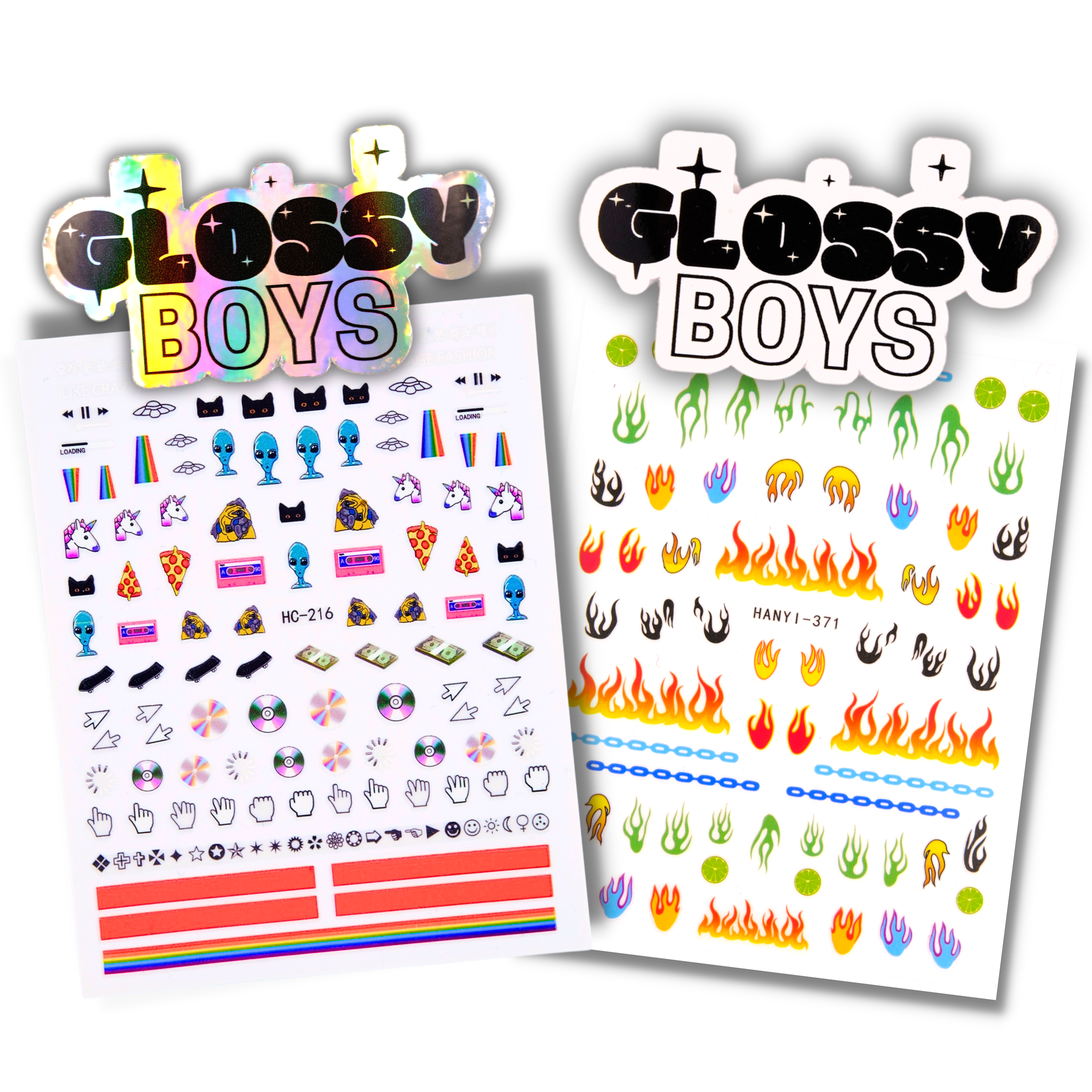 Sticker Pack - Glossy Boys